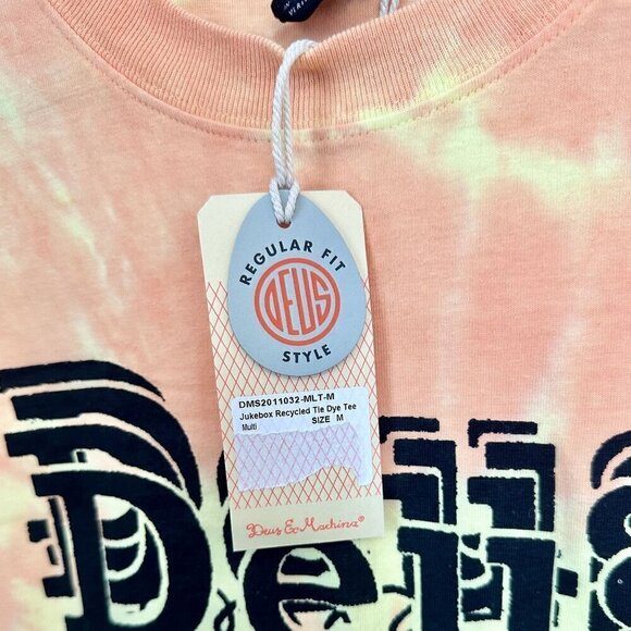 NWT Deus ex Machina Juxebox Tie Dye T-Shirt - Size: Medium - Picture 5 of 11